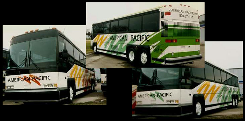 AMERICAN PACIFIC BUS GRAPHICS